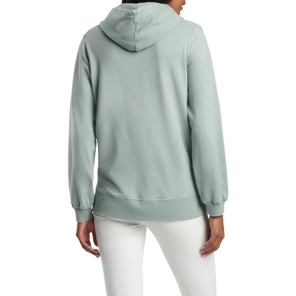 C140 Peter Millar Women’s Lava Wash Relaxed Hoodie Sage Fog Green Size Small - Picture 3 of 4